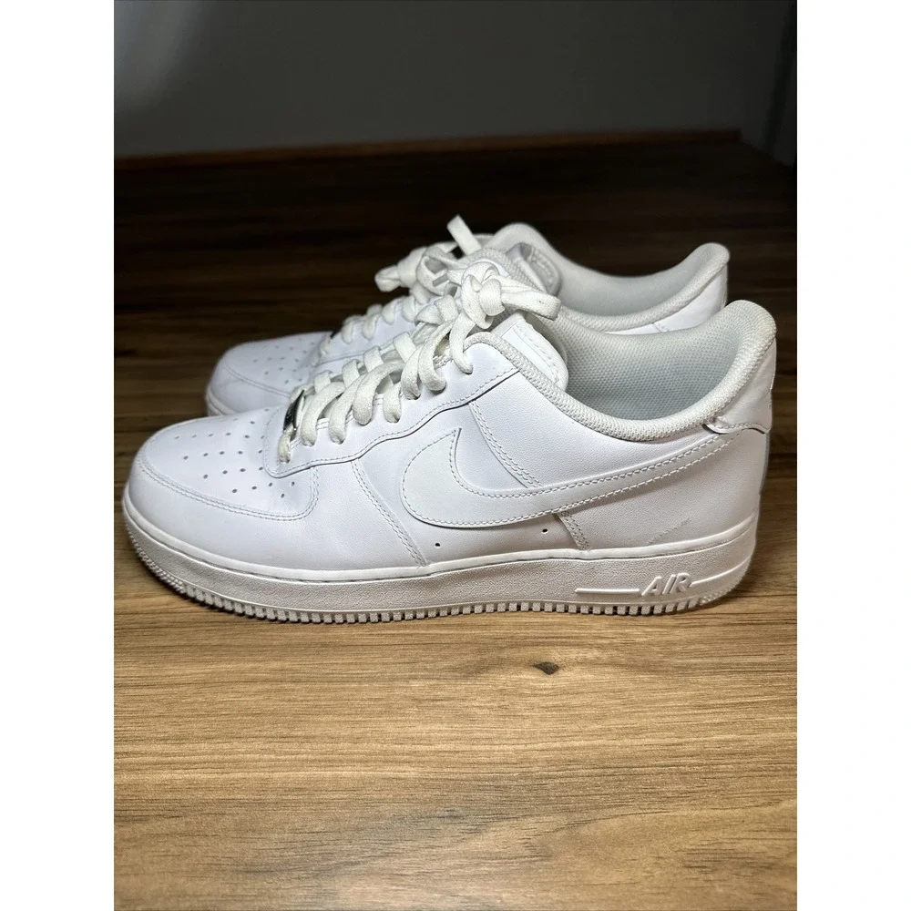 Size 12.5 - Nike Air Force 1 '07 Low Triple‎ White